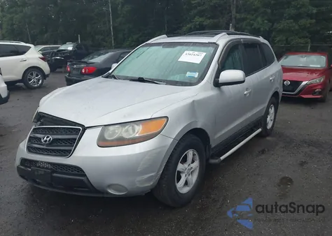 2007 Hyundai Santa Fe Gls z USA, uszkodzony, nr VIN 5NMSG13D27H090481
